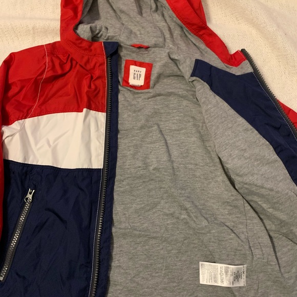 GAP kids Lightweight Fall Spring Windbreaker Jacket -  Size 5 years - EUC - Picture 2 of 3